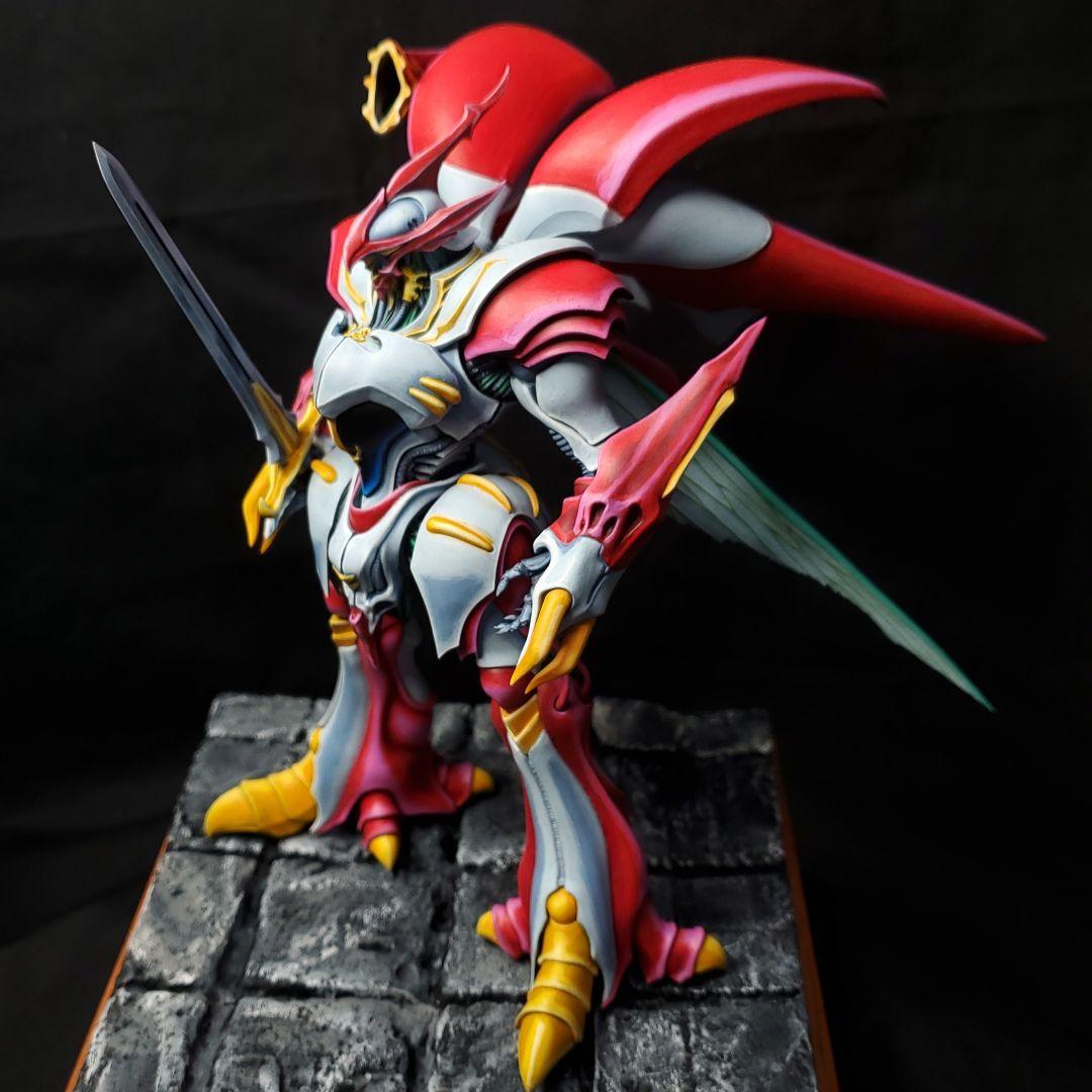 【2/21(土)まで出品】ヴェルビン 完成品 台座付き plamax ダンバイン