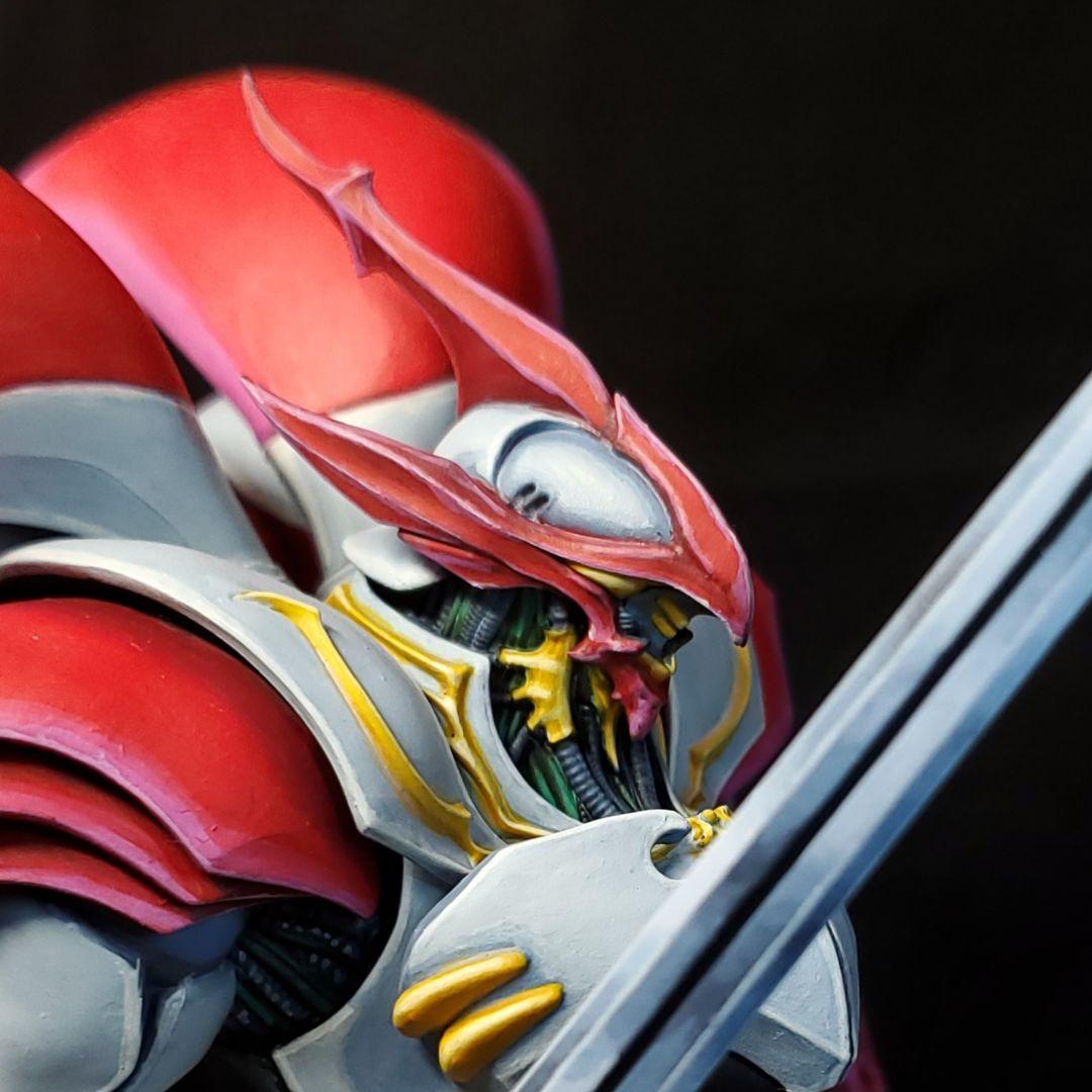 【2/21(土)まで出品】ヴェルビン 完成品 台座付き plamax ダンバイン