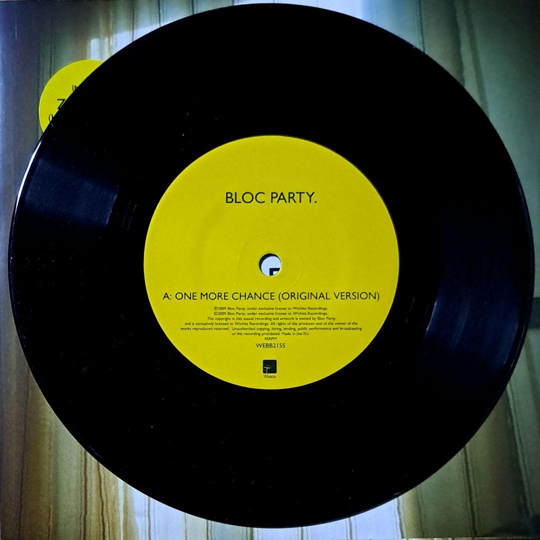 Bloc Party One More Chance 7インチ レコード
