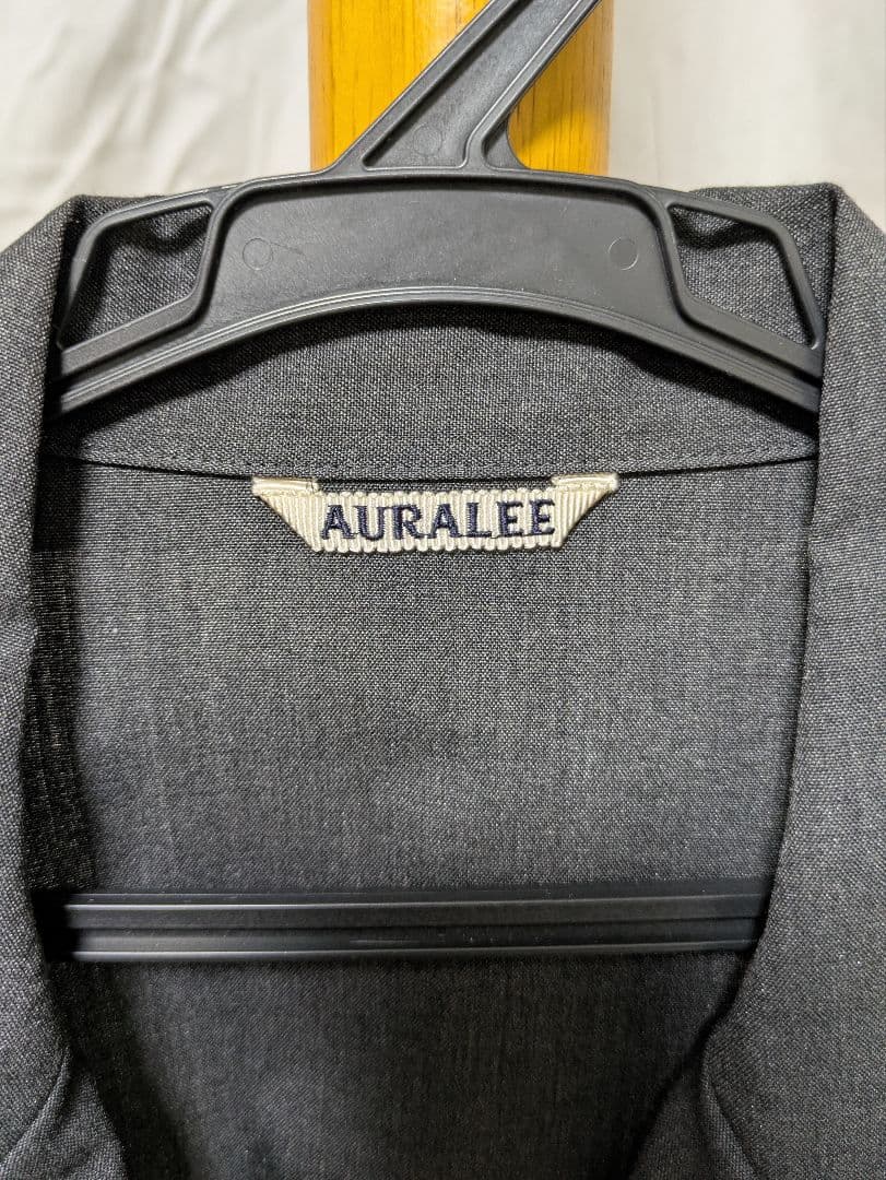 AURALEE オーラリー ウールシルクトロピカルシャツジャケット