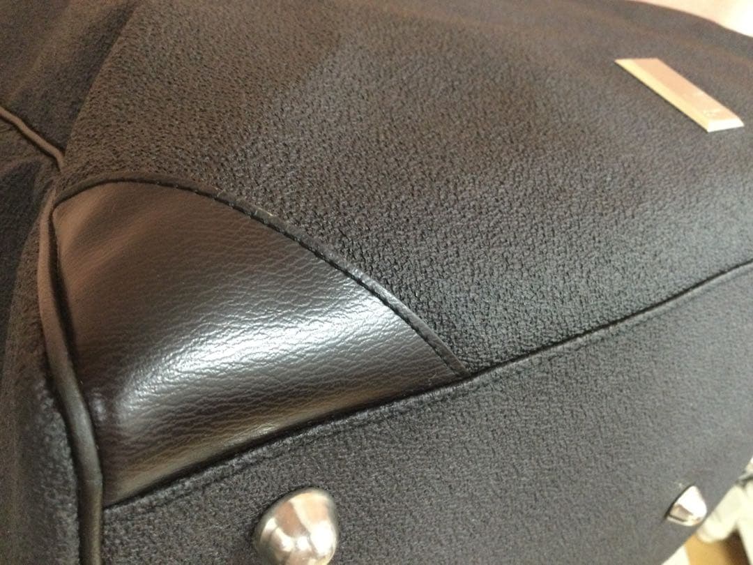 良品 Dunhill ダンヒル PVCレザー 鍵付2way ボストン バッグ