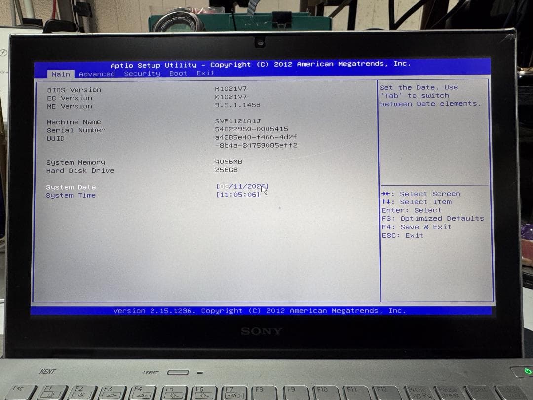VAIO 11.6型 Ultrabook Corei7 SVP112A1CN