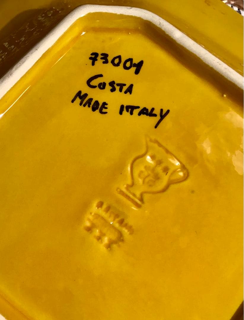 ビンテージ、イタリアマヨルカ焼き、キャベツ