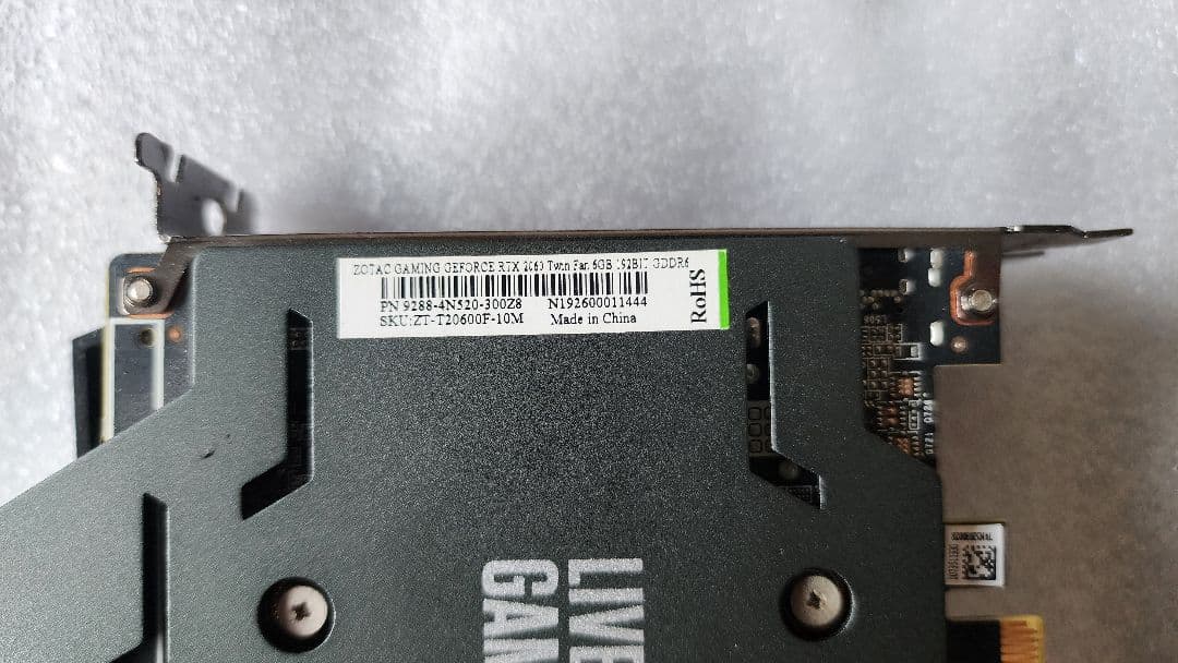 グラフィックボード・グラボ・ビデオカード ZOTAC GAMING GeForce RTX 2060