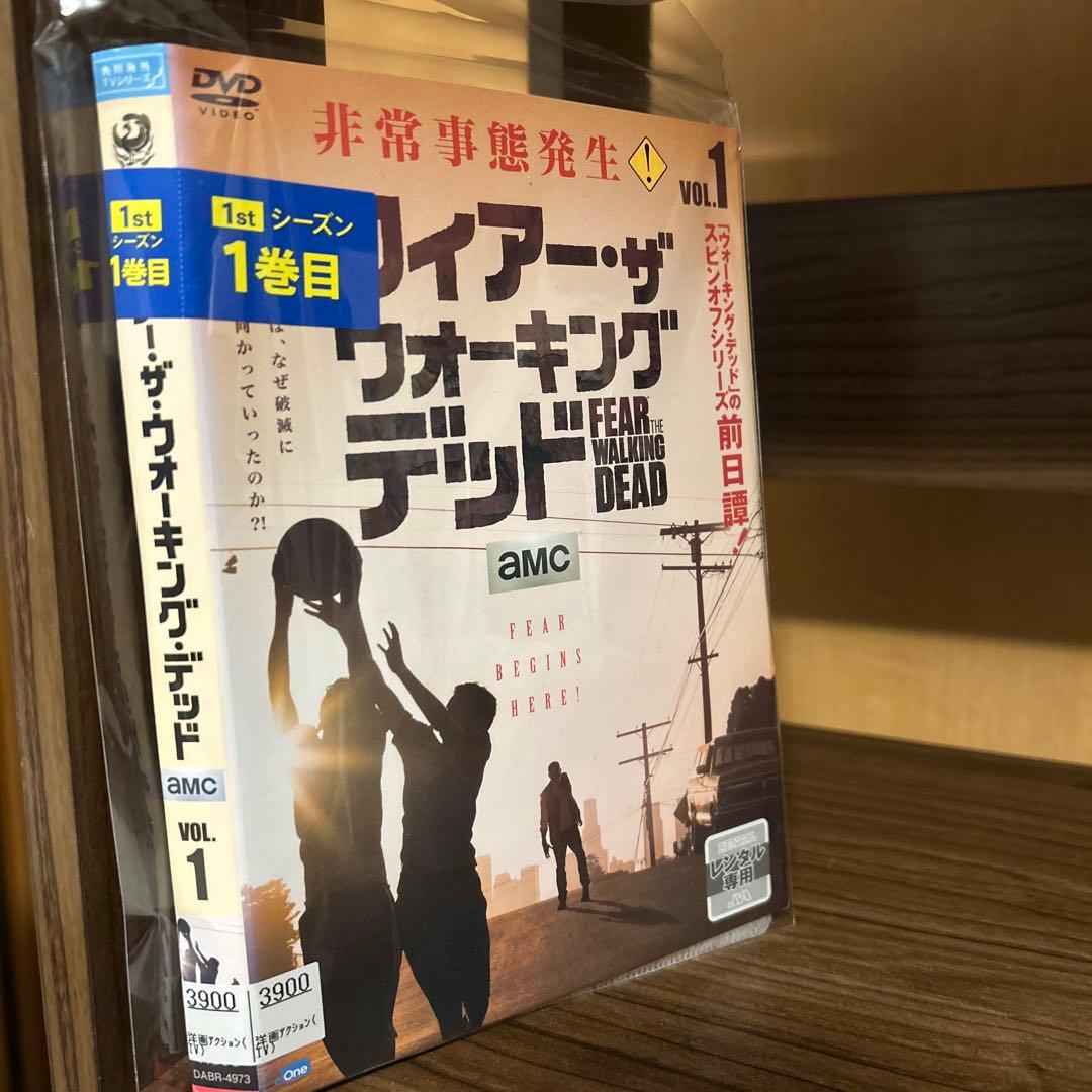 フィアー・ザ・ウォーキング・デッド　レンタル品&セル版DVD-BOX