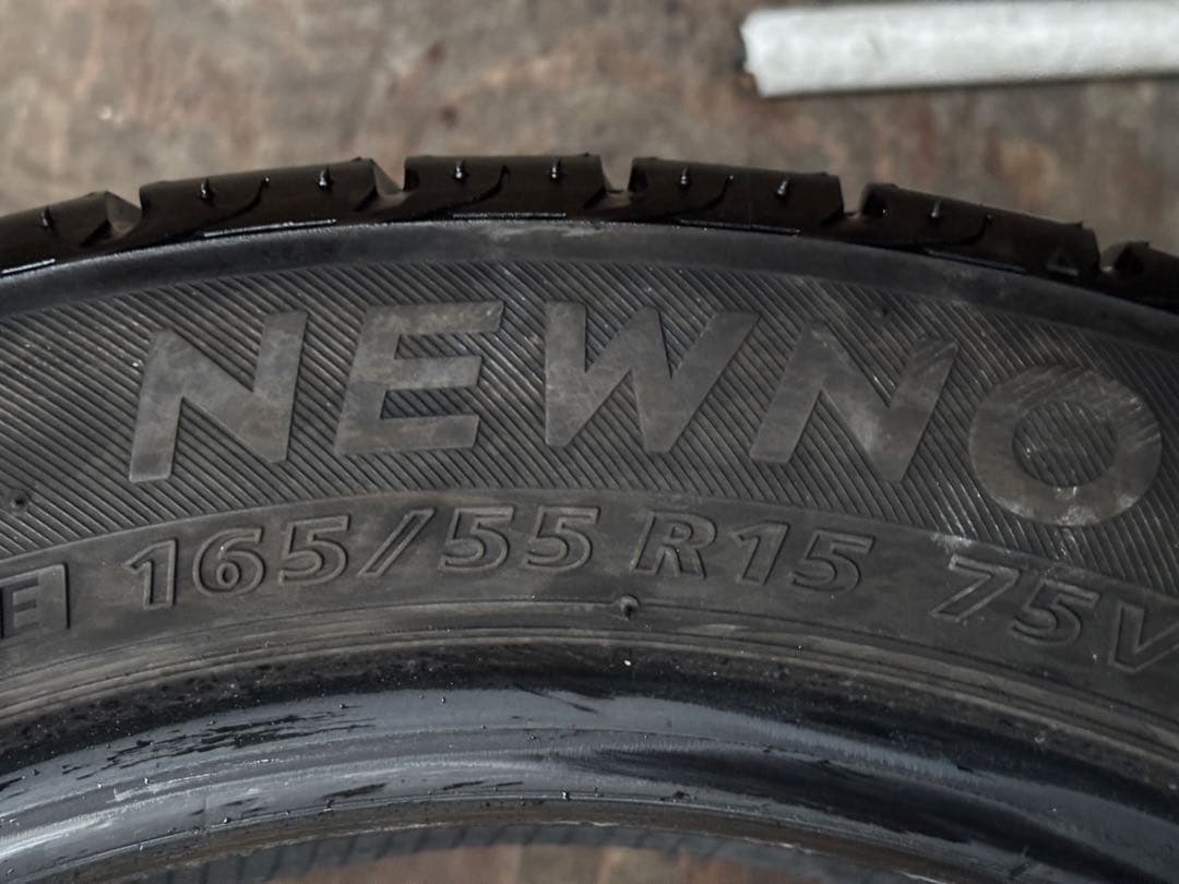 2024年製 ブリヂストン　NEWMO 165/55R15　 2本