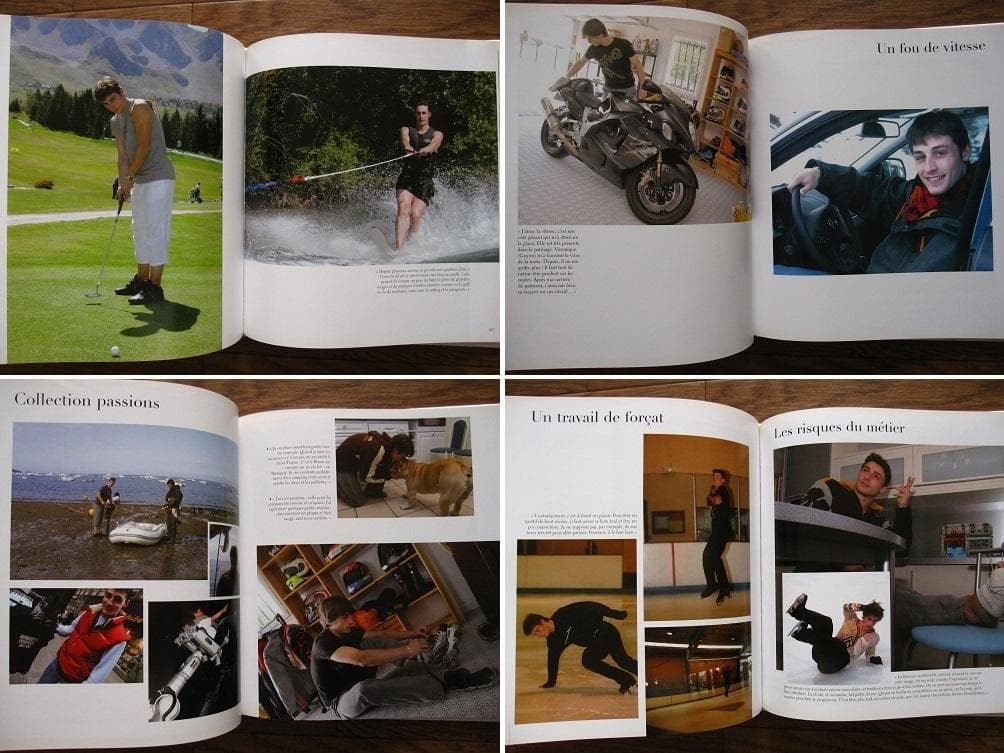 洋書 Brian Joubert sur papier glace