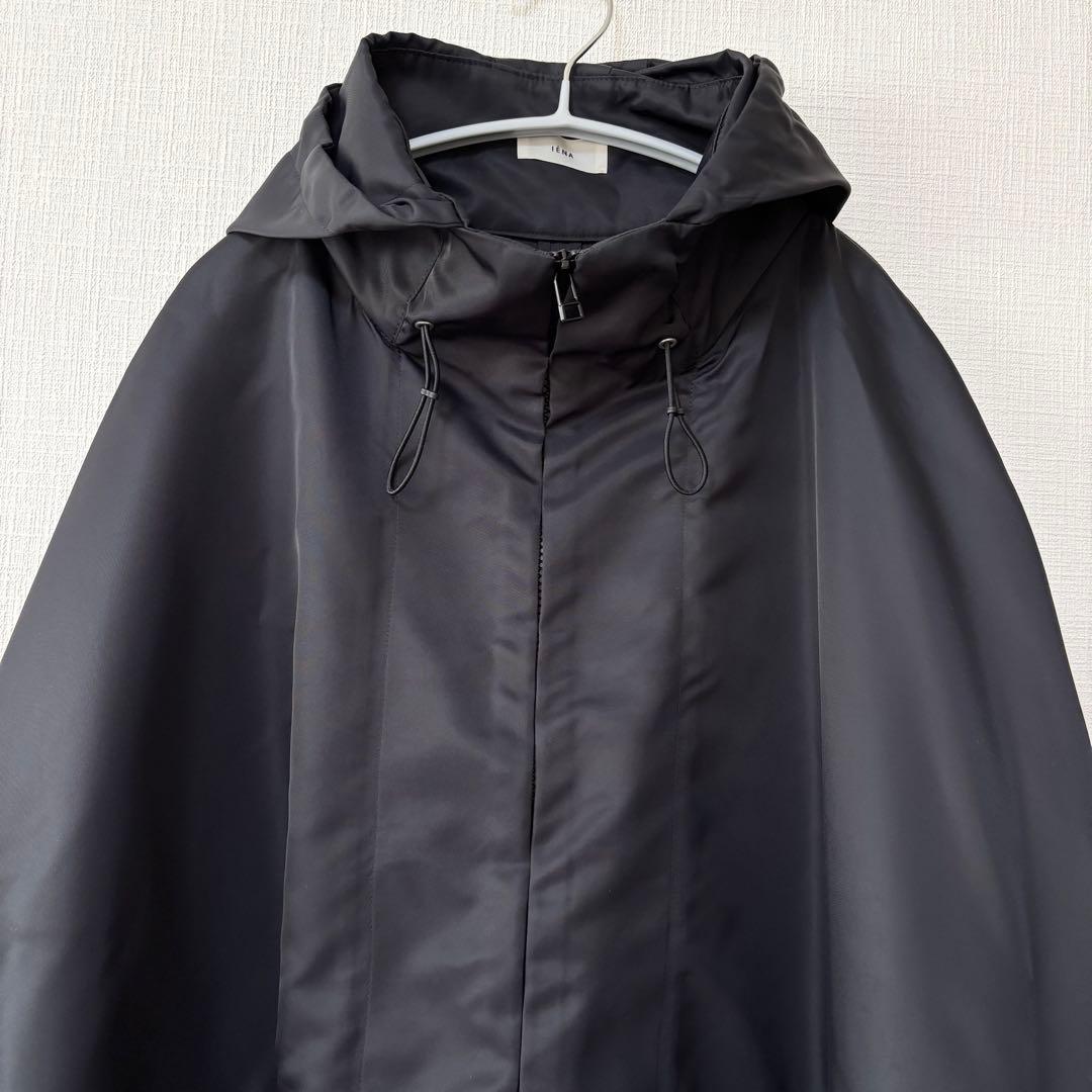 イエナ IENA 定価3.5万 ポンチョコート ブラック M