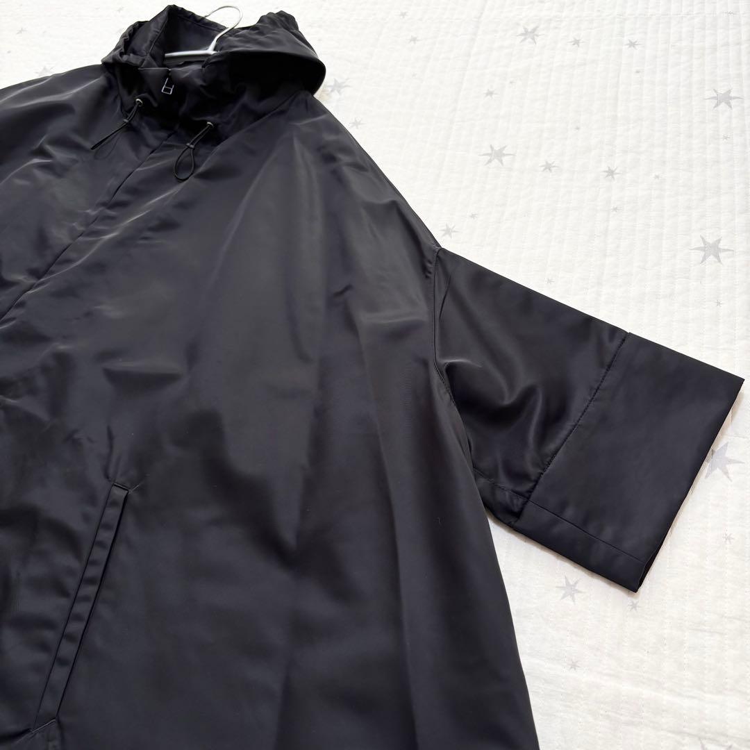 イエナ IENA 定価3.5万 ポンチョコート ブラック M