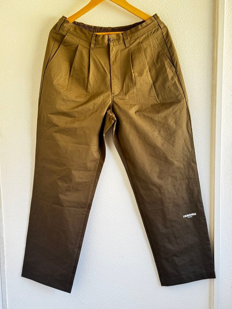 メンズウェア RENOMA GOLF BASIC STRETCH TWO-TUCK PT