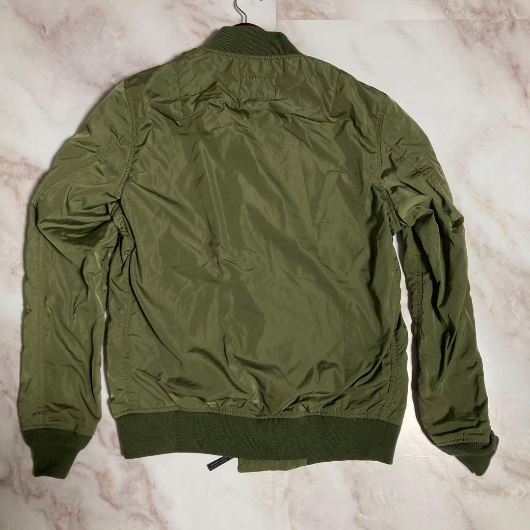 ALPHA INDUSTRIES MA-1 フライトジャケット カーキ L