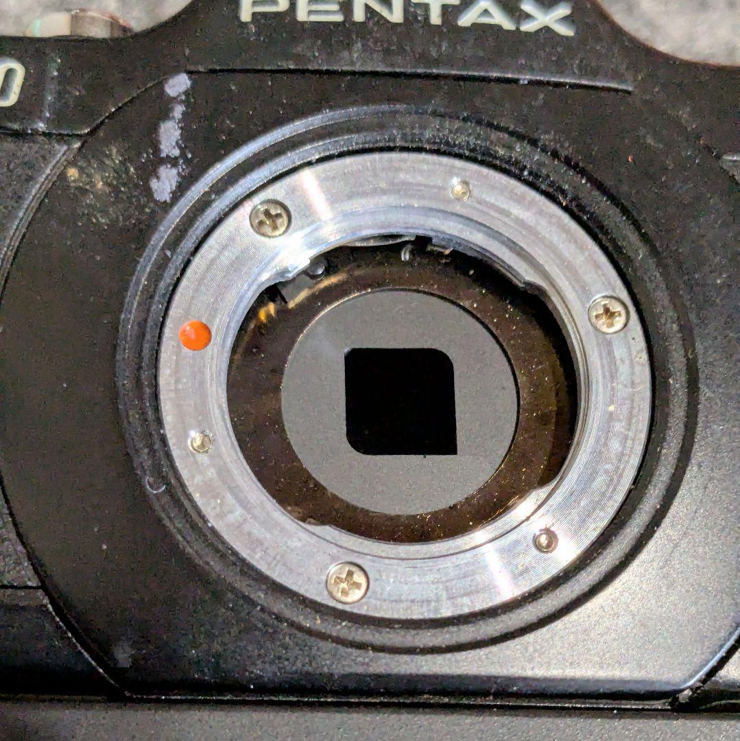 d*2様 PENTAX auto110 動作確認済 レンズ複数付 電池室金具外れ