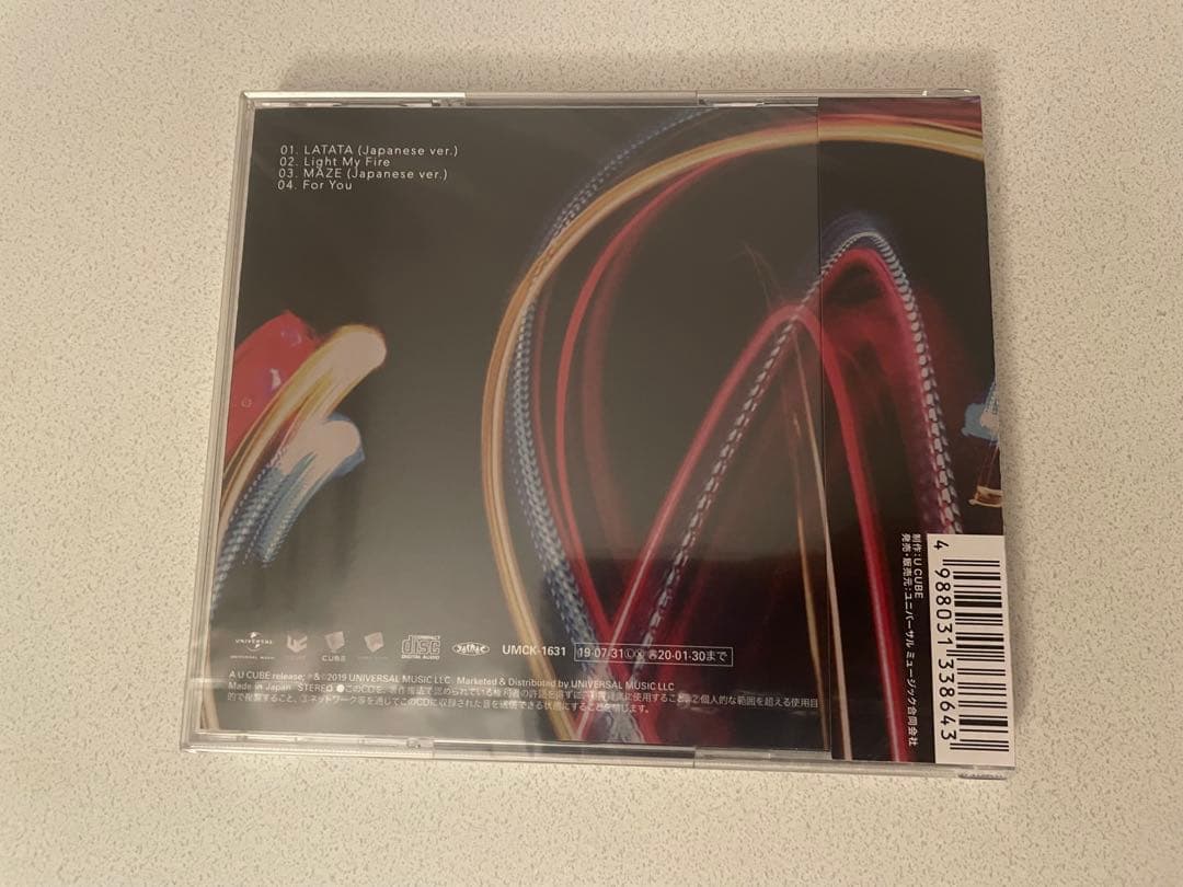 (G)I-DLE gidle LATATA 通常盤CD