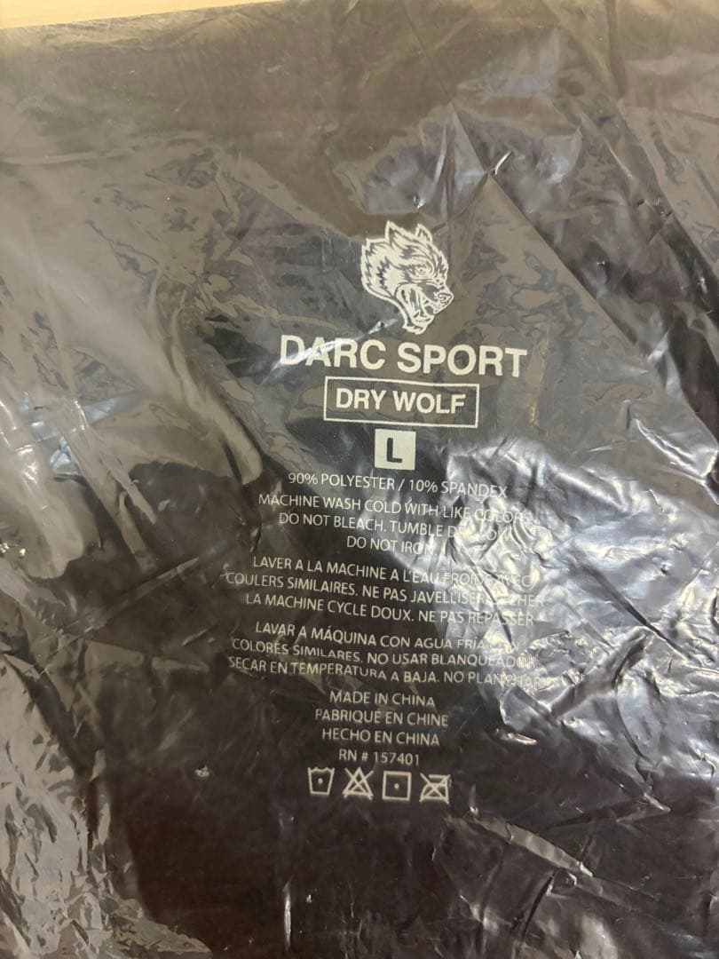 Darc Sport Dry Wolf Tank ブラック Lサイズ
