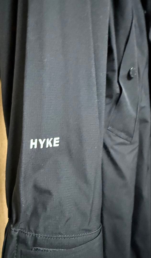 【匿名】HYKE(ハイク) PERTEX TRENCH COATナイロンコート