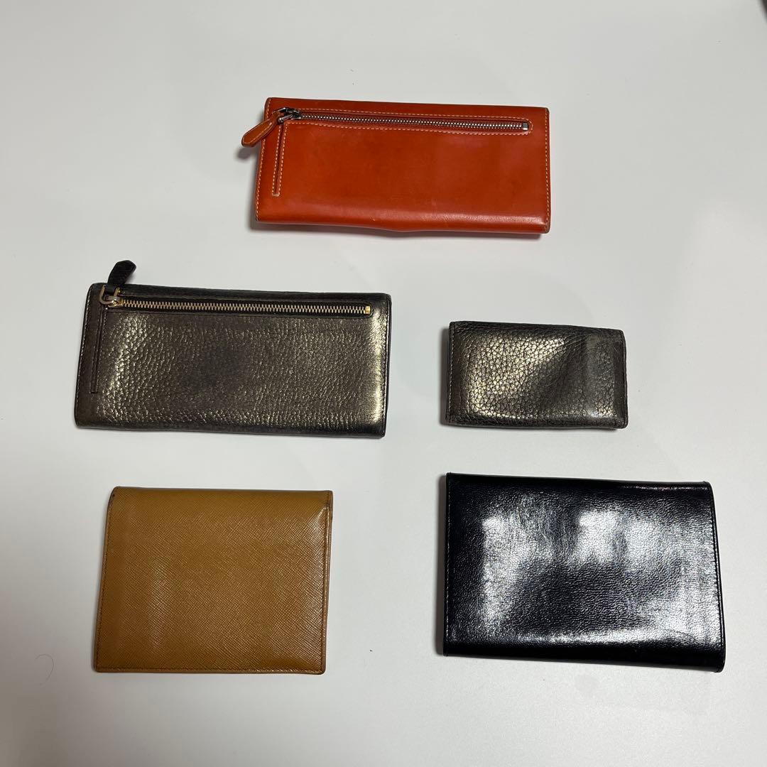 や*️様 PRADA 5点まとめ売り長財布・折り財布・キーケース サフィアーノ
