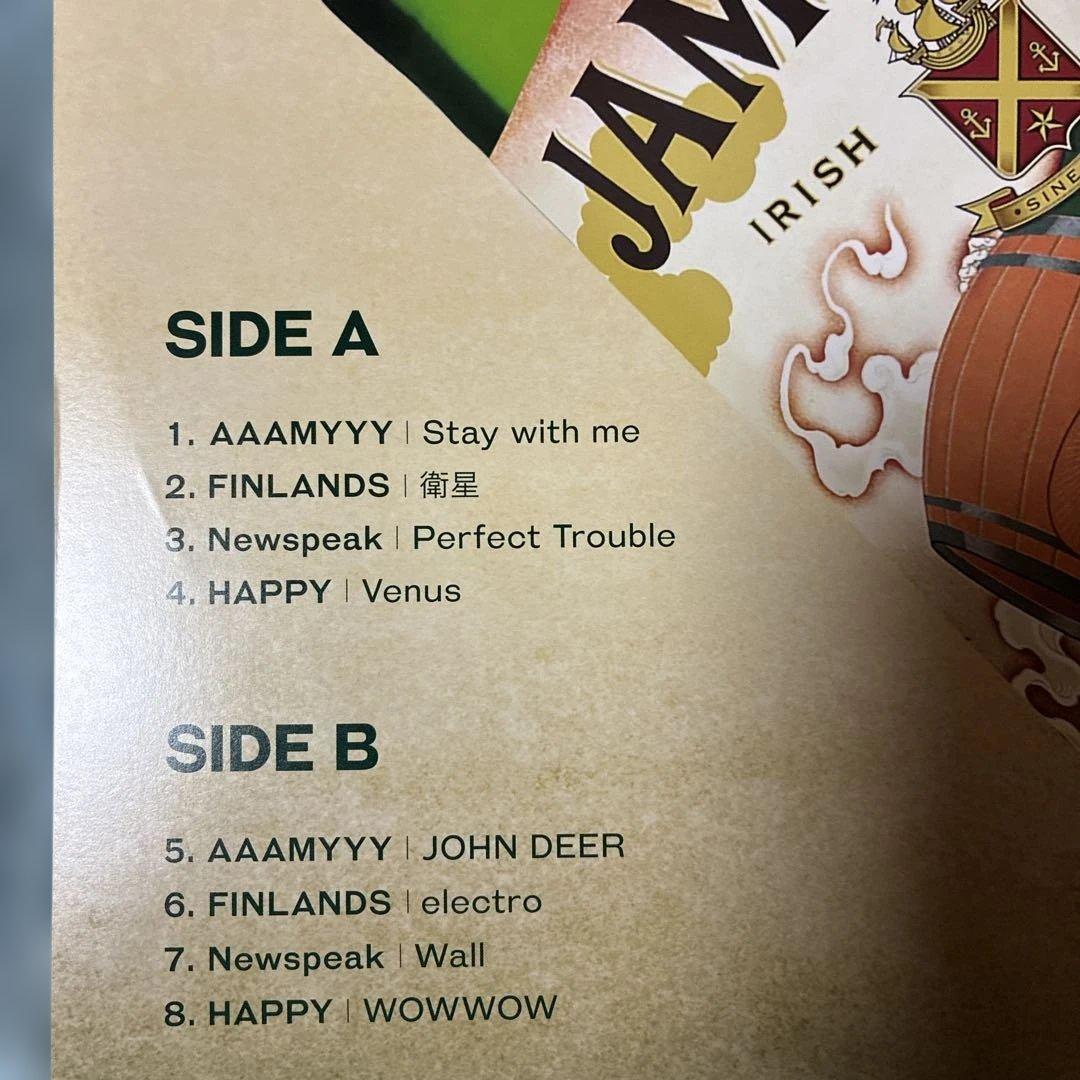 非売品レコード/AAAMYYY/FINLANDS/Newspeak/HAPPY
