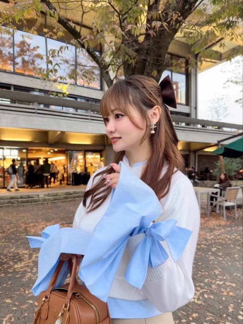 新品Bibiy ANGELIQUE KNIT白1点限定