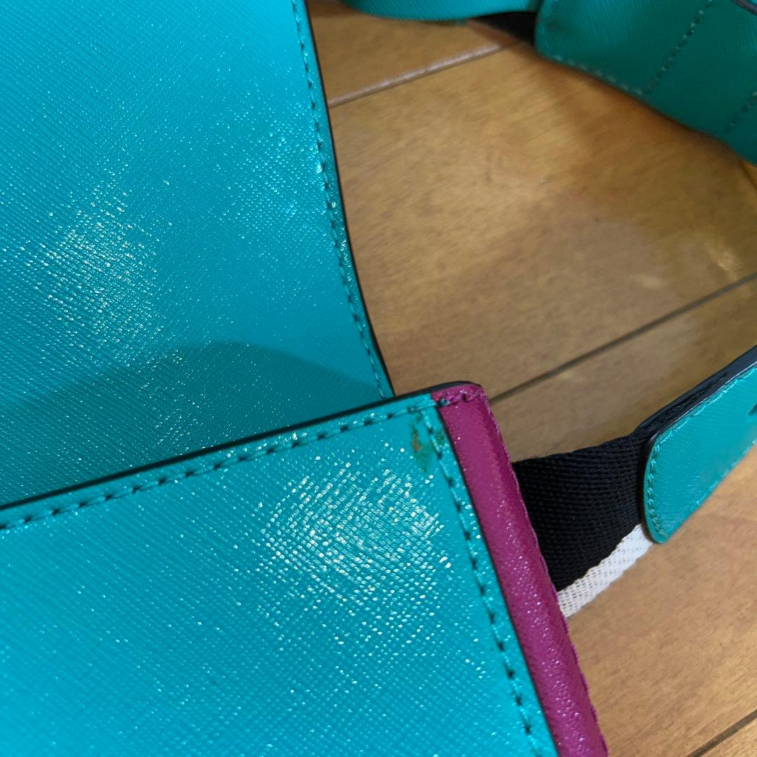 マークジェイコブス　ボディバック　ブルー　MARC JACOBS