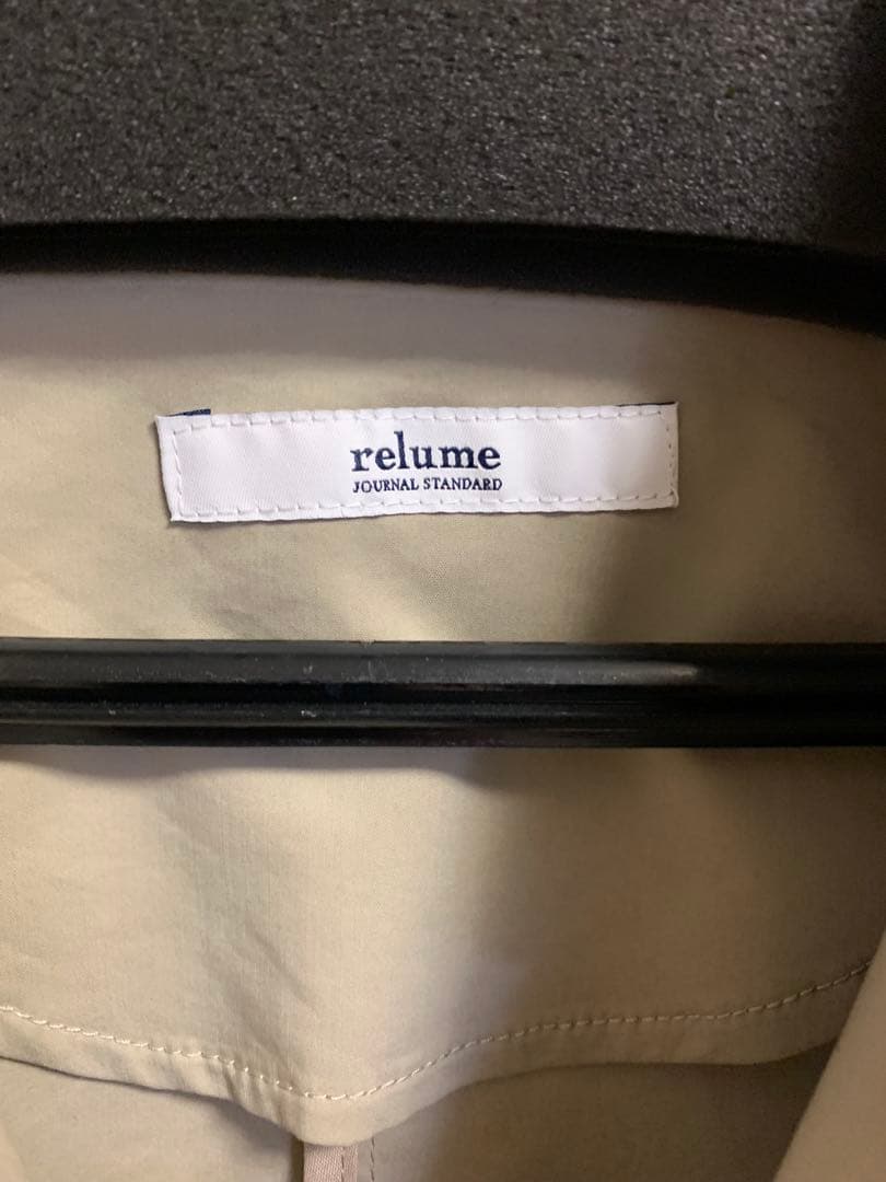 ❣️未使用タグ付J.S.relume TCライトロングトレンチコート 36ベージュ