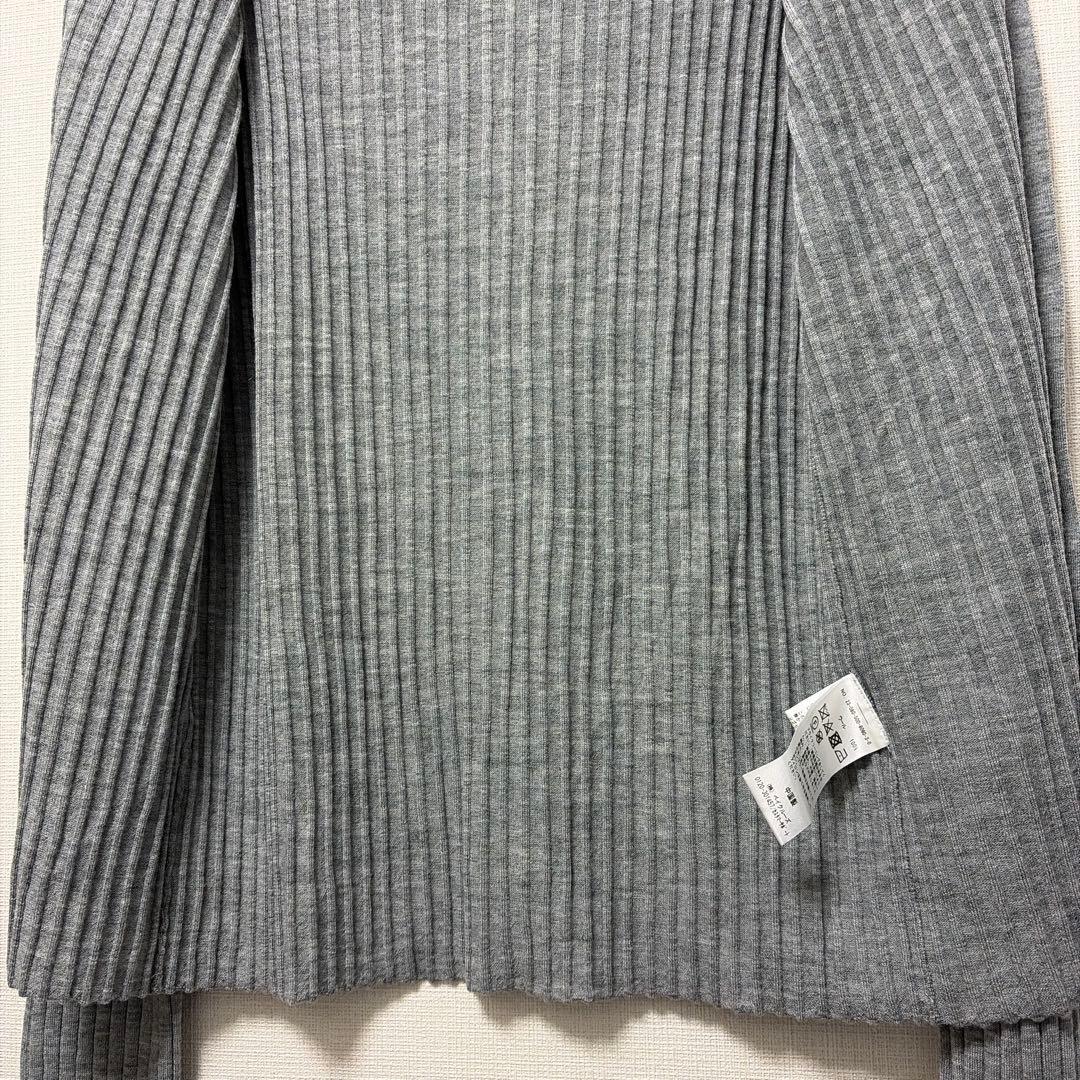 美品 Deuxieme Classe ポロシャツニット カーディガン グレー