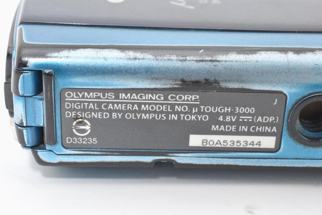 ■ 美品 ■ オリンパス　OLYMPUS μ TOUGH-3000【防水カメラ】