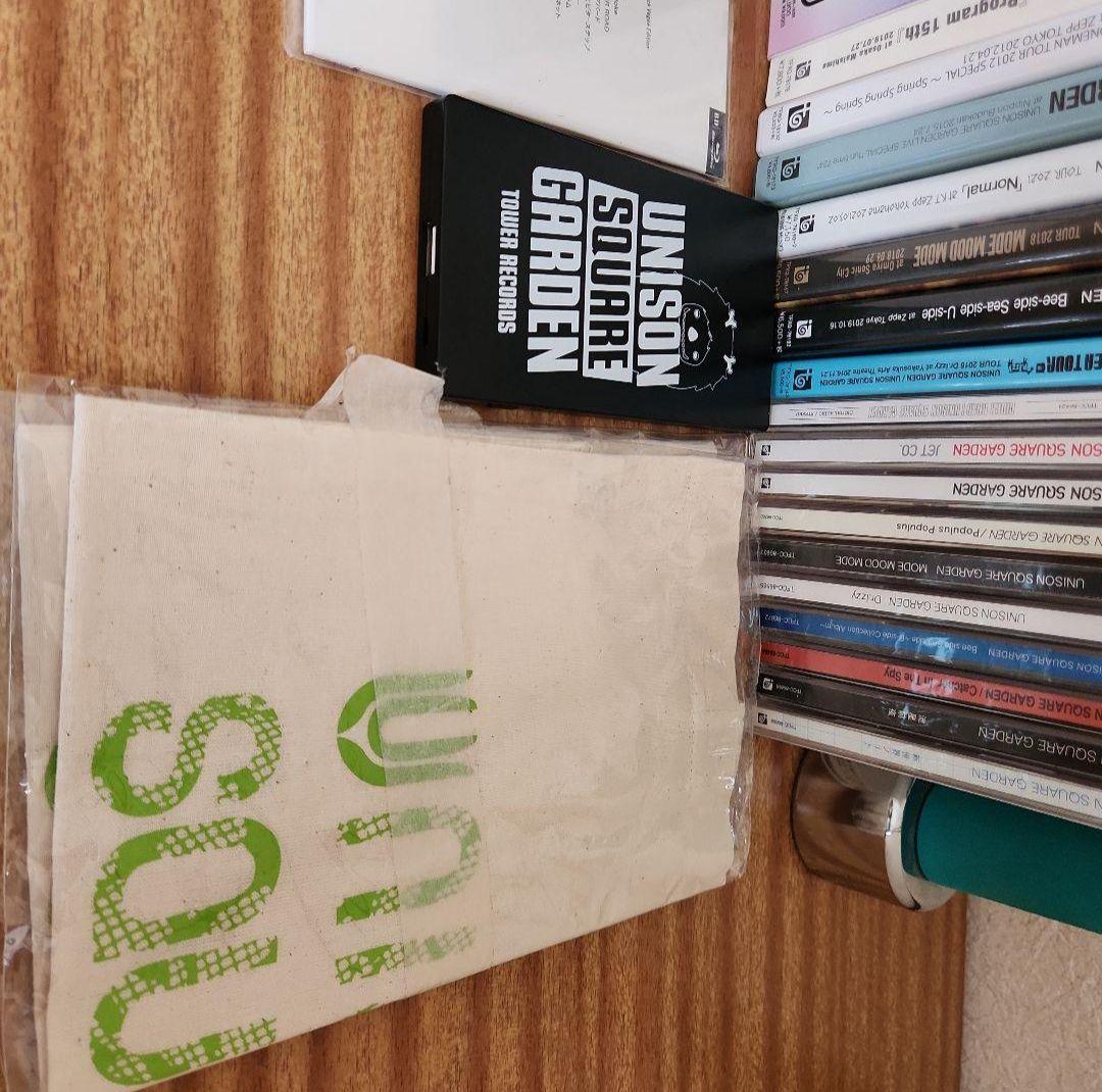 UNISON SQUARE GARDENCD&Blu-rayDVD まとめ売り。
