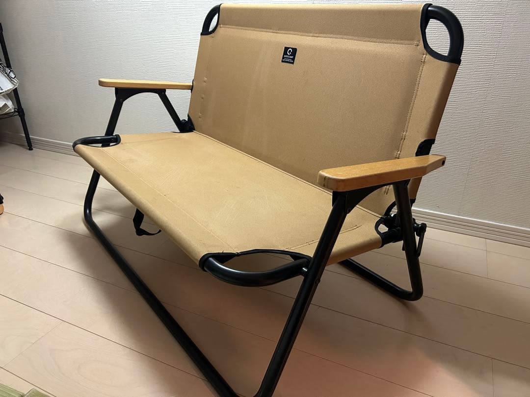ふろぎー QUICKCAMP 折りたたみアウトドアベンチ 、二脚セット
