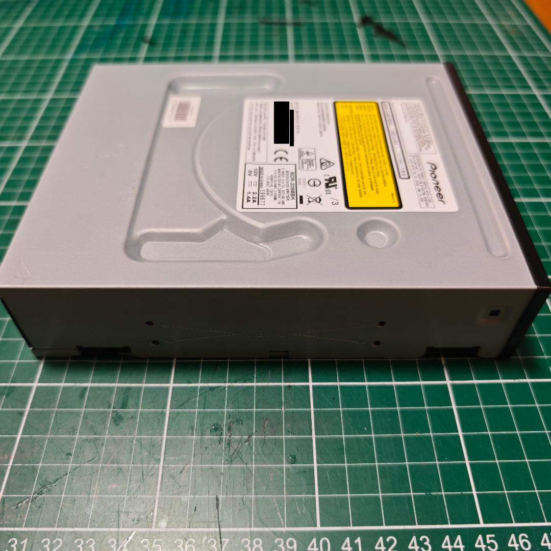 Pioneer BDR-209MBK 書き込み書き出し確認済み