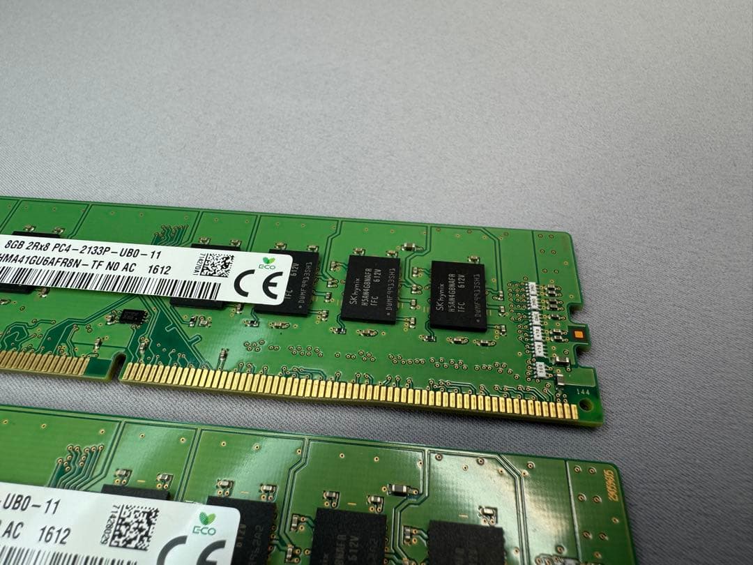 DDR4-2133 8GBx2枚 計16GB pc4-17000 SKhynix