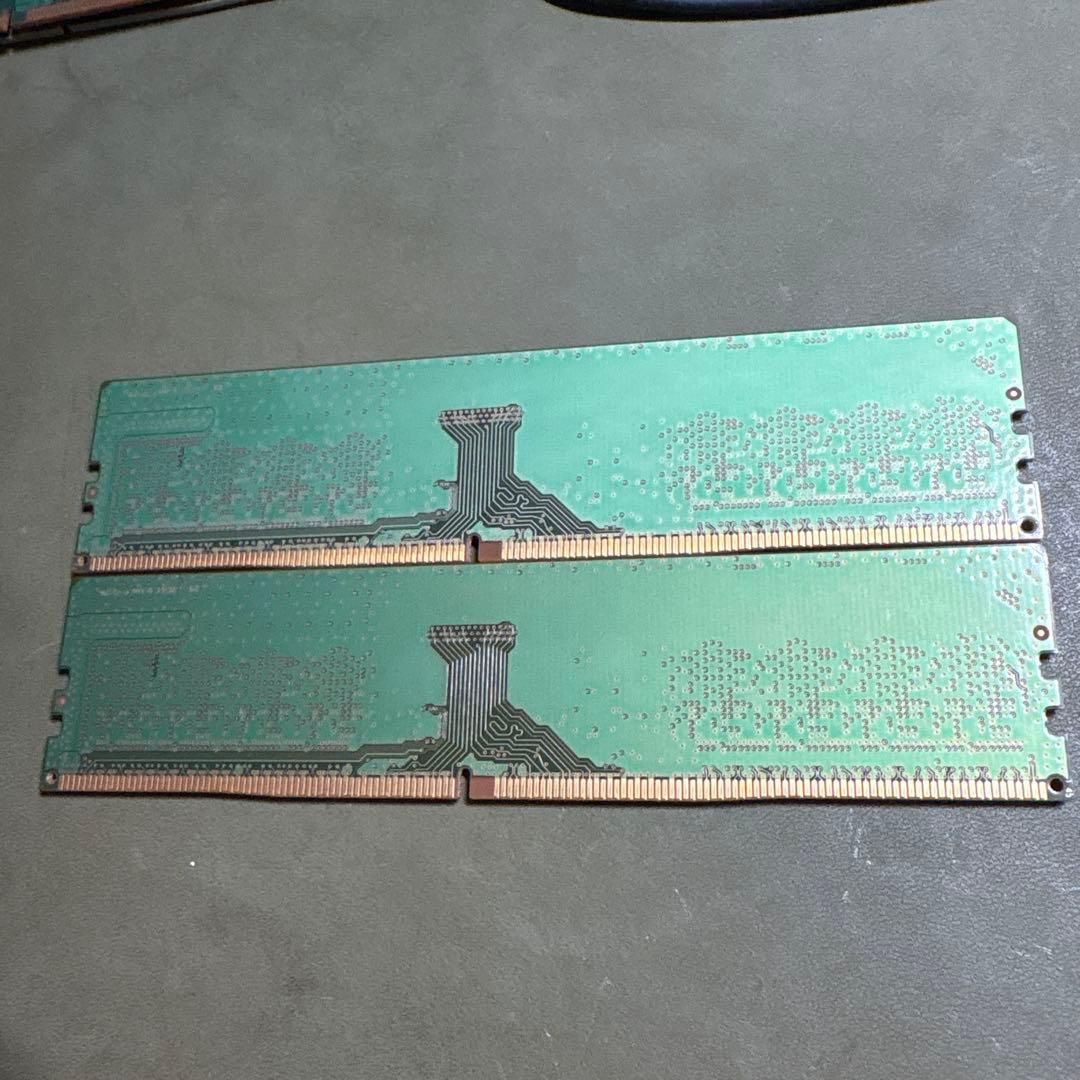 DDR4-2666V 8GBメモリ 2枚セット 合計16GB