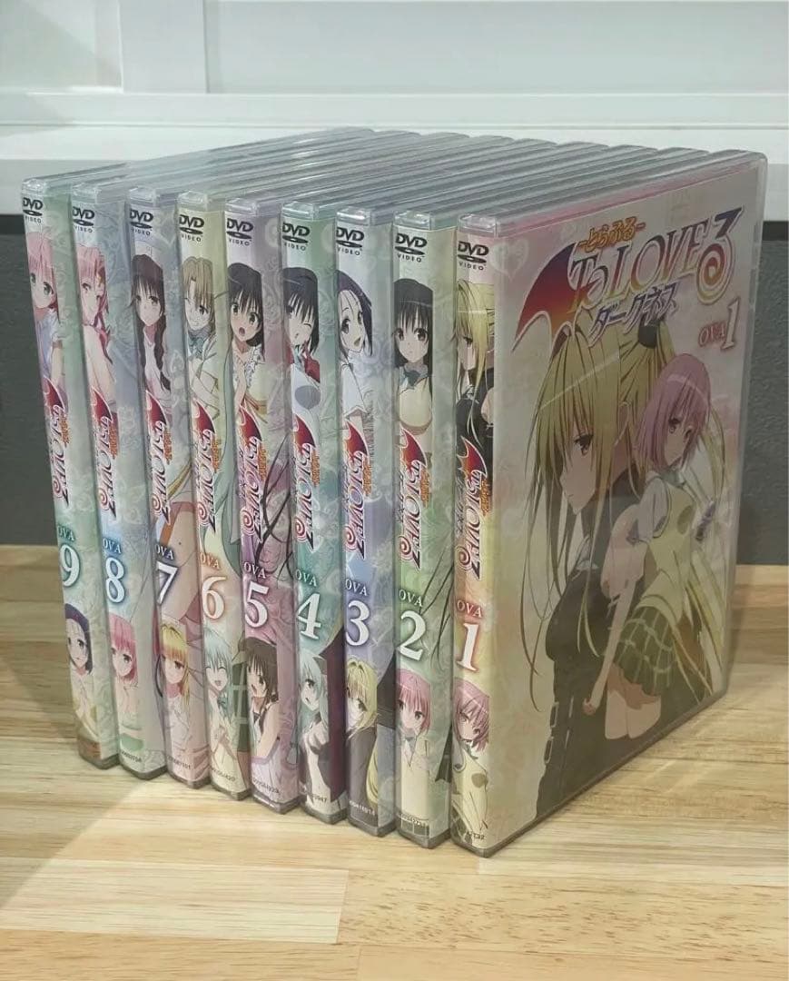 ToLOVEる とらぶる ダークネス OVA 全9巻 全巻セット 特典 DVD