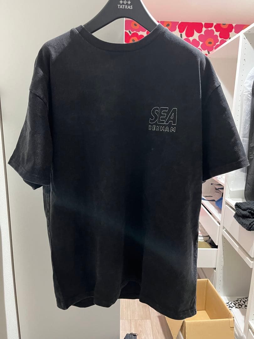 【未使用】DENHAM x WDS Sulfer Tee BLACK L