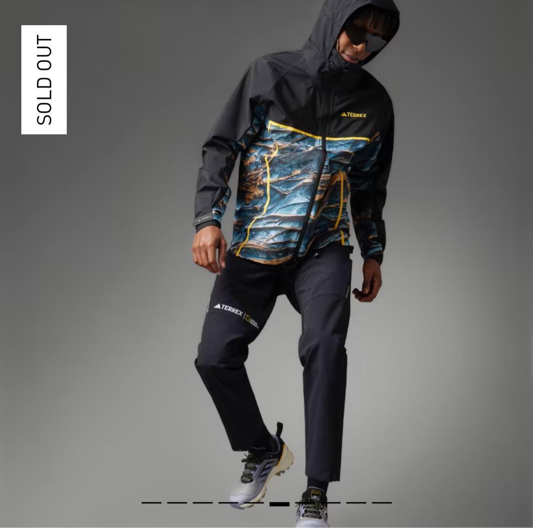 【新品】adidas/アディダス National GeographicブラッM
