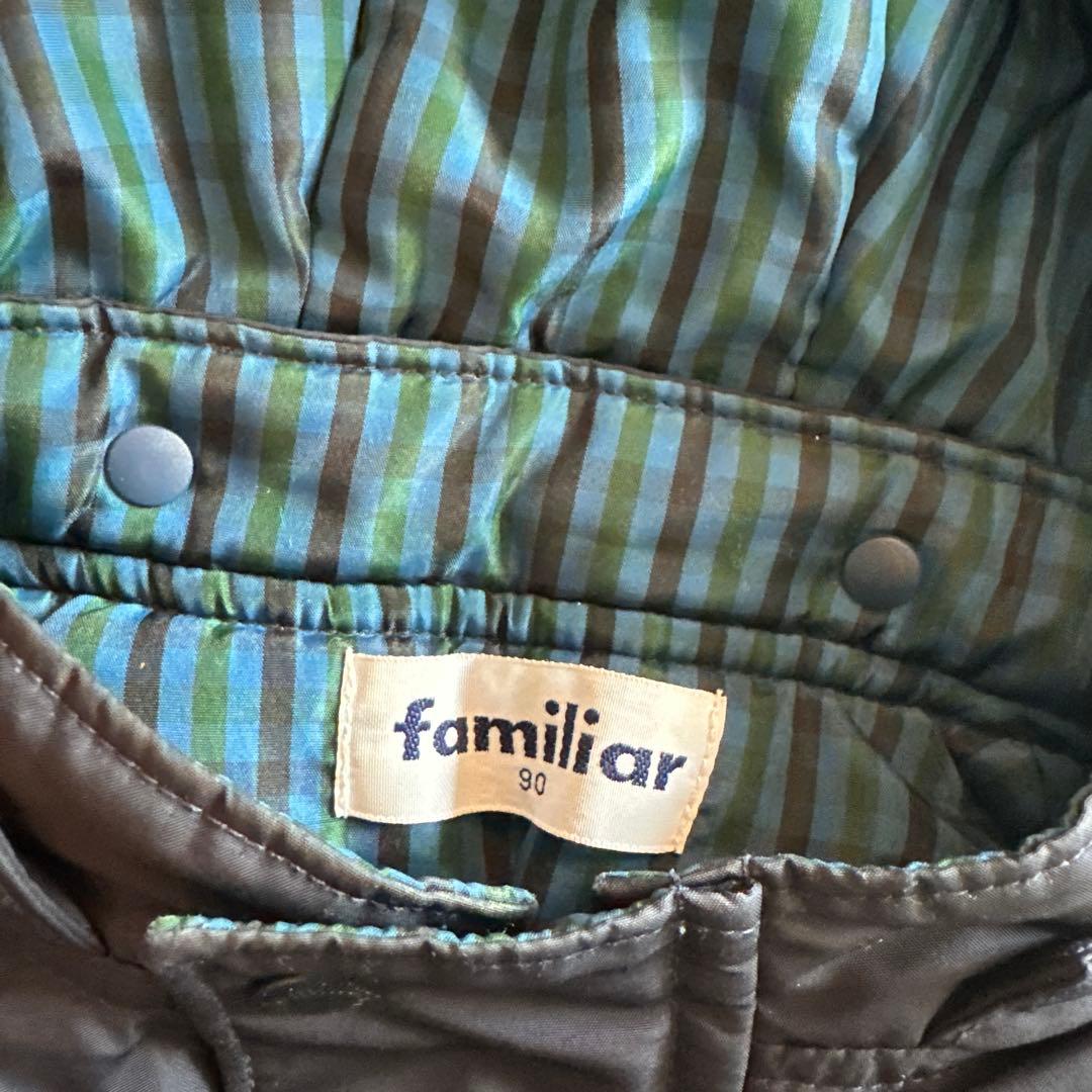 familiar アウター 90サイズ ダークグレー
