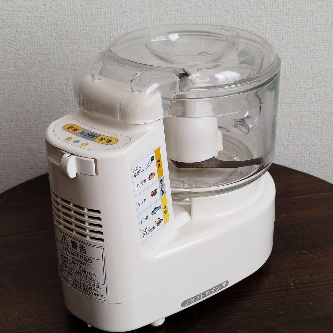 パナソニック　フードプロセッサー MK-K61　MKK61　白　操作確認済み