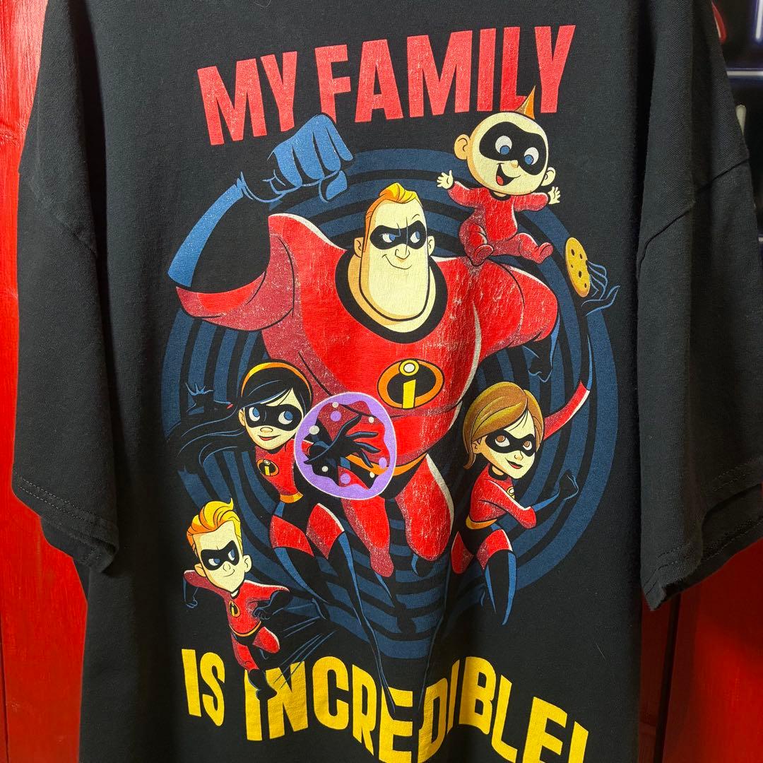 The Incredibles ミスターインクレディブル　キャラクターTシャツ