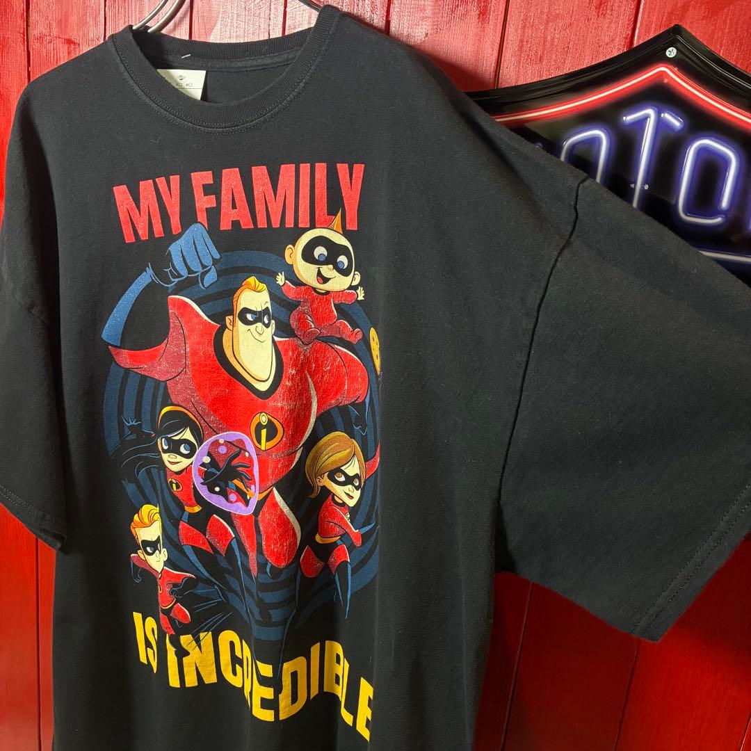The Incredibles ミスターインクレディブル　キャラクターTシャツ