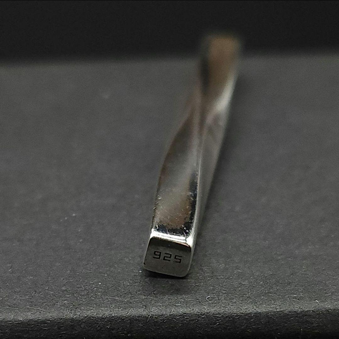 silver925 ペンダント ネックレス スティック シンプル トップ 純銀