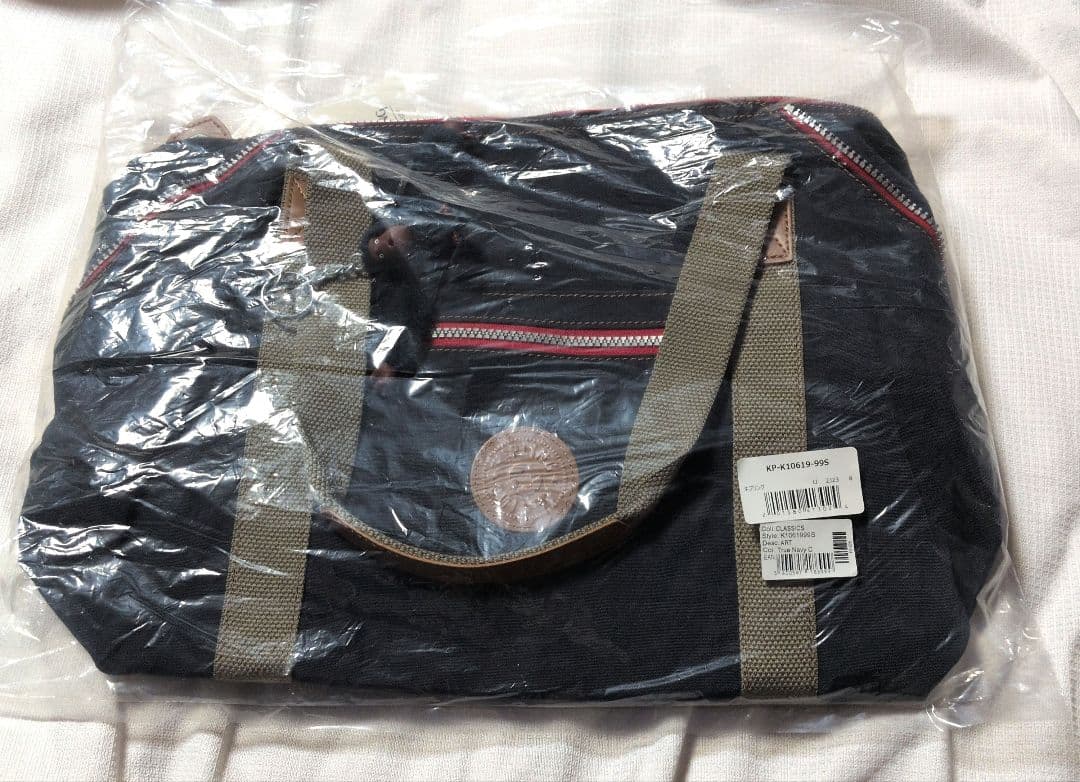 新品タグ付　キプリング kipling バッグ ボストン 2WAY ショルダー