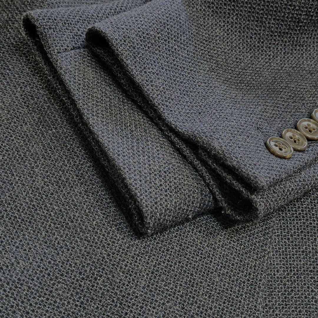 ♠トシ【ランズエンド】✨美品　テーラードジャケット　紺　AB6　XL