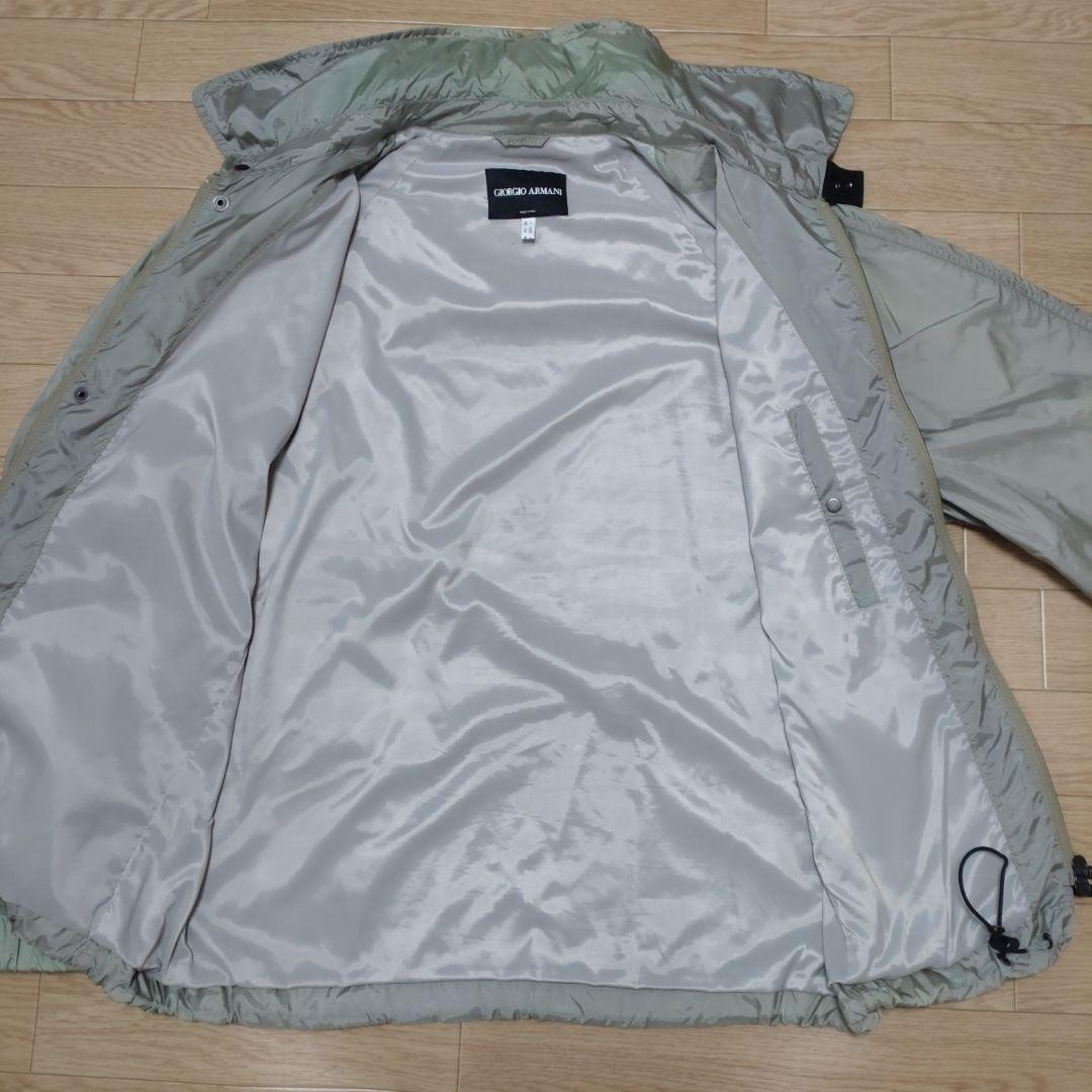 ジョルジオアルマーニ　ナイロン　ブルゾン　size50　収納袋付