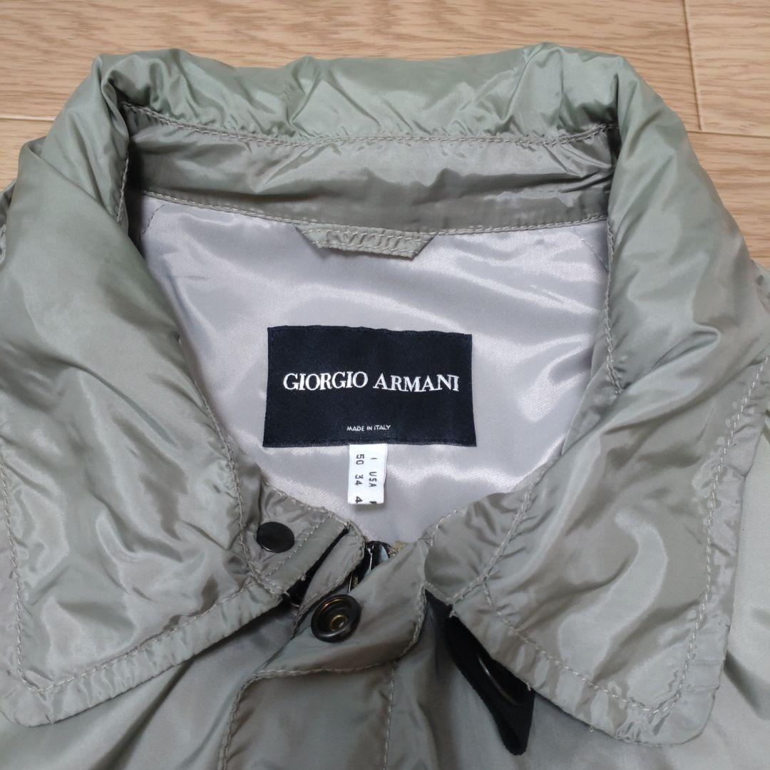 ジョルジオアルマーニ　ナイロン　ブルゾン　size50　収納袋付