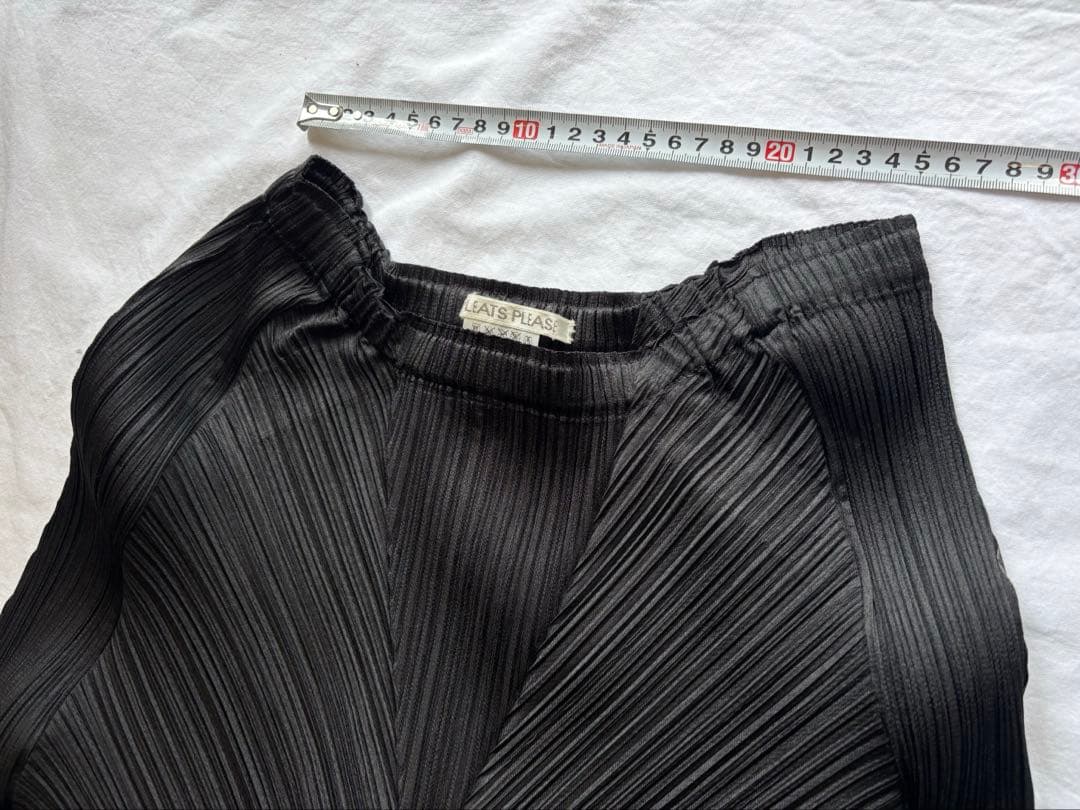 プリーツプリーズPLEATSPLEASEバルーンスカート黒ISSEYMIYAKE