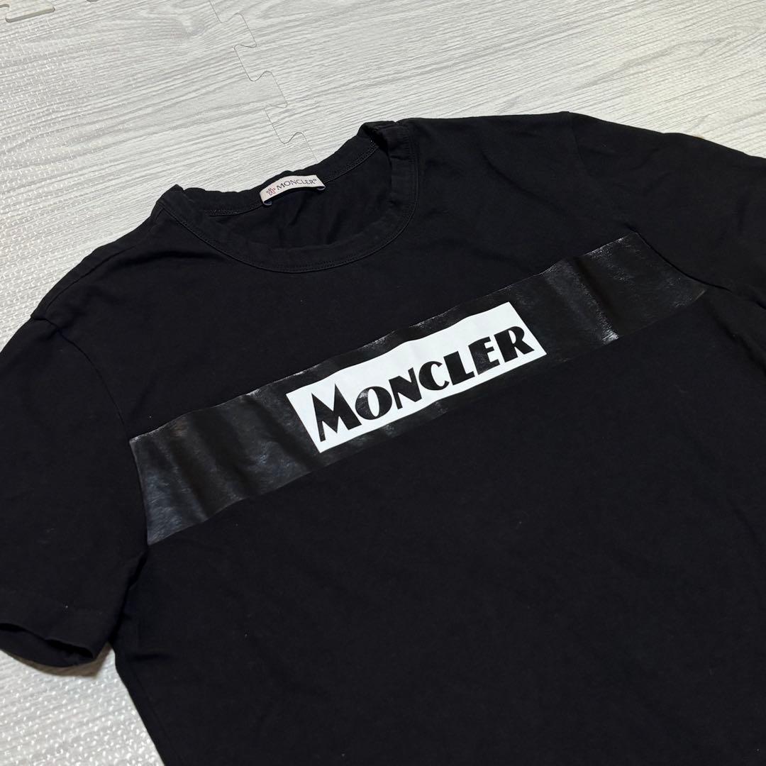 モンクレール　Tシャツ　ブラック　Sサイズ　2T1044