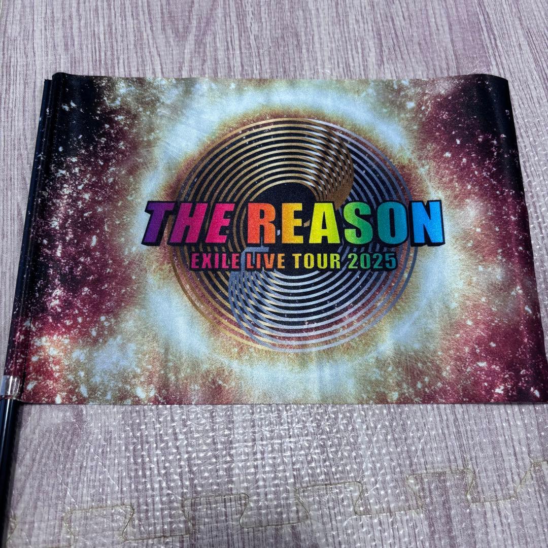 EXILE2025 ライト、フラッグ、バッグ(おまけ)\"THE REASON\"