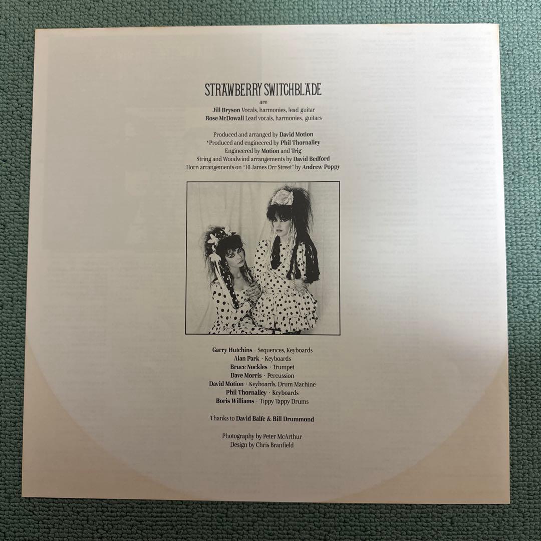 STRAWBERRY SWITCHBLADE『S/T』LP アナログ レコード