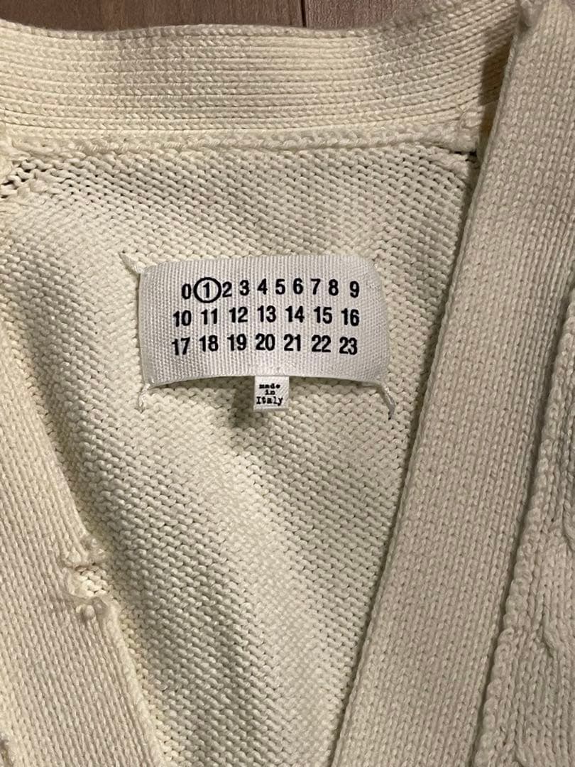 maison margiela メゾンマルジェラ ニット　カーディガン M