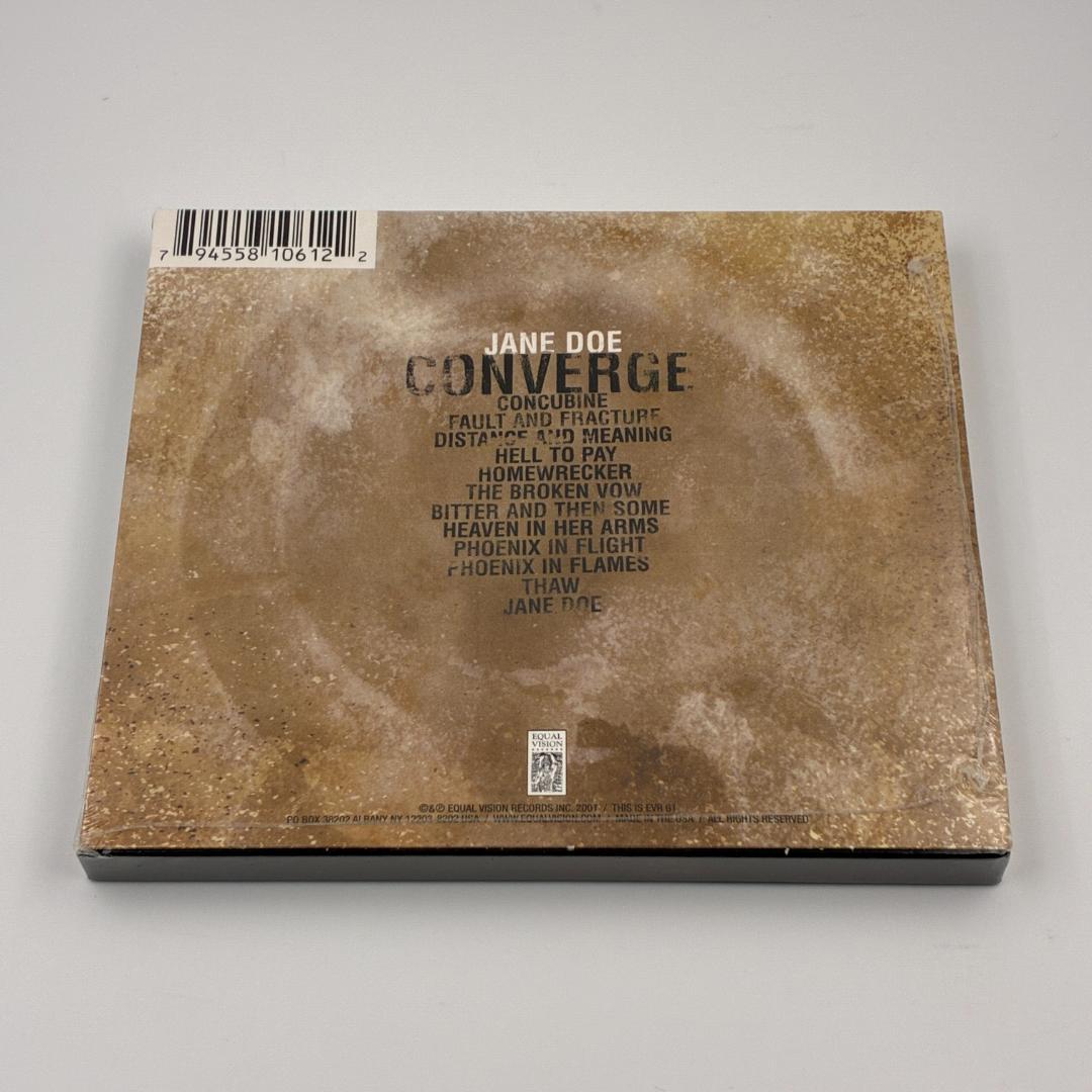 新品未開封 CONVERGE コンヴァージ JANE DOE 2001年