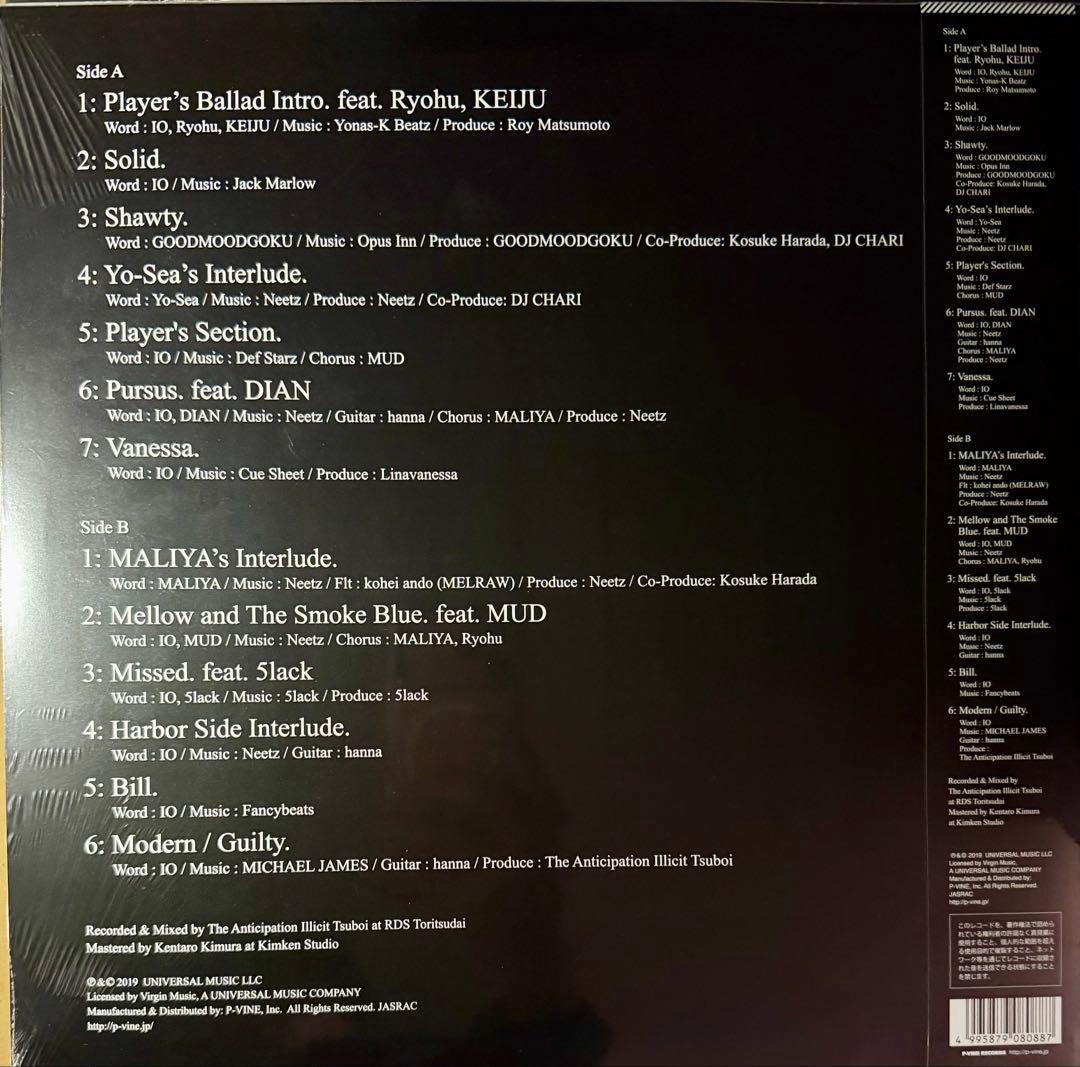 IO Player's Ballad レコード 新品